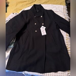 Zara Elegant Black Coat
